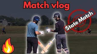 One day Match Vlog State Match State players One day Match [upl. by Cahilly64]