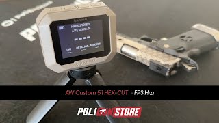 AW Custom 51 HEXCUT HiCapa Airsoft Tabancası FPS Testi  Poligun Store [upl. by Yraccaz]