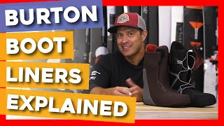 2020 Burton Snowboard Boot Liners Explained [upl. by Meryl333]