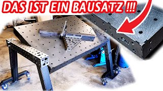 Verrückt Dieser Schweißtisch ist ein Bausatz [upl. by Dyanna]