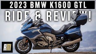 2023 BMW K1600 GTL  RIDE amp REVIEW  BEST TOURING PERFORMANCE BAGGER [upl. by Ycram]