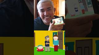 Reacting to my South Park Episode cesarmillan southpark [upl. by Neerod]