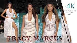 TRACY MARCUS Miami Swim Week The Shows Resort 2025 4K [upl. by Lyrred538]