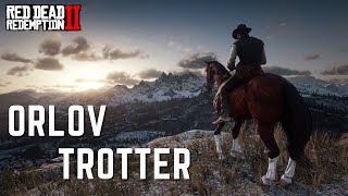 New Horse │ The Orlov Trotter Draft Horse  Red Dead Redemption 2  Modded PC [upl. by Aisirtap]