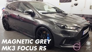 MAGNETIC GREY MK3 FORD FOCUS RS BY OFFSET DETAILING ESSEX [upl. by Yednil246]