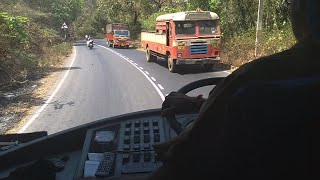 MSRTC ShivShahi Bus Ride in Karlekhind Alibaug  Mumbai  Murud Shivshahi Bus [upl. by Travis]