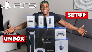 Playstation 5 Digital Edition Unboxing and Setup [upl. by Asin691]