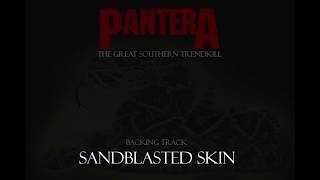 PANTERA  Sandblasted Skin reprise  Backing Track for Guitar  with Vocals [upl. by Aleacin]