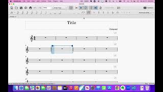 MuseScore 3 Overview of Toolbars [upl. by Yesnik]