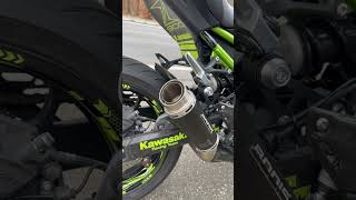 Bodis GPC RS2 exhaust Sound Kawasaki Z900 [upl. by Selma320]