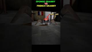 SPONGE GRANNY VS FRENCH GRANNY Troll Face Editing Bed Glitch😱 grannyshort goviral trendingshort [upl. by Akcimehs2]