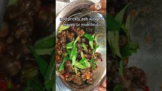 Spicy snail curry snail tharoithongba curry spicy easyquick [upl. by Eniwtna891]