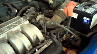 How to replace a fuel pressure regulator on a Dodge Caravan [upl. by Assir]