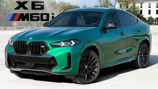 2024 BMW X6 M60i Walkaround Exterior Interior  Exhaust Sound Revs amp Launch [upl. by Anilev]