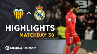 Highlights Valencia CF vs Real Madrid 21 [upl. by Acilef204]