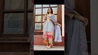 Latest Punjabi suit design punjabisuitdesign suitdesign suitfashion suit punjabi shorts ♥️ [upl. by Alba]