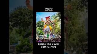 Colaba Cha Yuraj 2015 to 2024 mumbaicheganpaticolabachayuraj [upl. by Luelle]