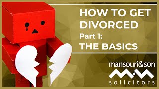 HOW TO GET DIVORCED pt1  Filing the Petition [upl. by Rebmac352]