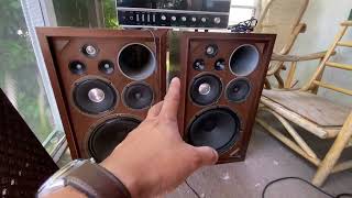 Finally I Found A Sansui SP2000 Speakers For A Low Price  Sounds Amazing [upl. by Dunson]