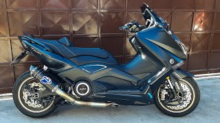 TMax 530 Iron Max 2016 Termignoni Malossi Walkaround [upl. by Denney]