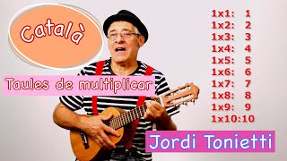 Les taules de multiplicar en català Taula de l1  Jordi Tonietti [upl. by Eical]