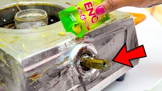 Mindblowing Gas Cleaning Hacks That Actually Work Kitchen tips Cleaning hacks ArtkalaAngan [upl. by Kramnhoj]