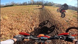 Hogback Hill Hare Scramble 2024  AM Race  50 CD ktm300 harescramble dirtbike 2stroke [upl. by Drona]