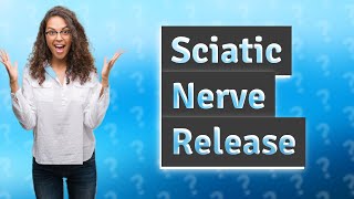 How do you release a sciatic nerve in your glutes [upl. by Hnao]