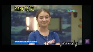 FYANG VS JAS RAP BATTLE PBB GEN11 [upl. by Juana]