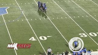 Hebron TX creative onside kick against Allen TX  MPTopPlay [upl. by Ycal]