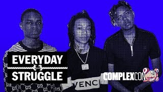 YBN Nahmir Cordae amp Almighty Jay on Brotherhood vs Business Gaming Rap Beef  Everyday Struggle [upl. by Leviram998]