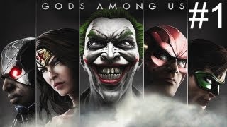 Injustice Gods Among Us  Playthrough 1 FRHD [upl. by Kcajyllib]