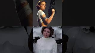 La curiosa regla en star wars  leia  padme  natalie portman shorts peliculas curiosidades [upl. by Byram471]