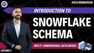 Snowflake Schema in Data Warehouse  Schema for Multi Dimensional Data Model [upl. by Chor]