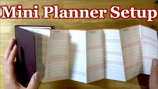 2023 Japanese Mini Planner Setup Its Refills Easily Exceeded My Expectation [upl. by Doowle]