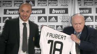 Fichajes FLOP Julien Faubert a Real Madrid Se durmió en el banco de suplentes [upl. by Meehar849]