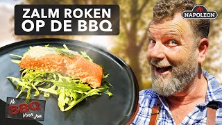 Overheerlijke ZALM ROKEN op een Napoleon Pro Kettle BBQ [upl. by Hole]