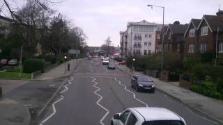 Route 208 Orpington Perry Hall Road  Lewisham Station [upl. by Alokin404]