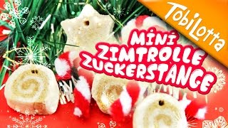 Sternplätzchen Zimtrollen und Zuckerstangen basteln Adventskalender basteln 161718 Tobilotta 76 [upl. by Jonati]