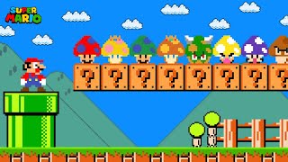 Super Mario Bros but there are MORE Custom MUSHROOM Characters [upl. by Hime795]