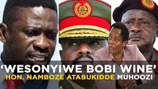 Hon Nambooze Atabukidde Gen Muhoozi kubya Bobi wine [upl. by Ahsienroc]