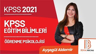 18 Bağ Kuramı II Öğrenme Psikolojisi  Ayşegül Aldemir 2021 [upl. by Ailaro]