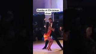 Rumba at Christmas show 🎄🎄🎄 dance danceshorts music christmasdance [upl. by Abagael]