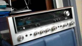 Sansui 6060 Stereo Receiver circa late 70s 25 watts RMS [upl. by Baerl]