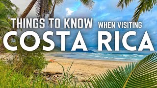 EVERYTHING You NEED To Know Visiting Costa Rica Travel Tips [upl. by Chapman]