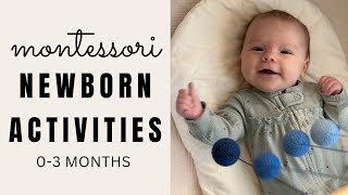 Montessori for Babies  Newborn Activities 03 Months [upl. by Hart992]