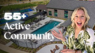 Living the Active Life in a 55 Community Tour of home in Texas [upl. by Arhaz752]