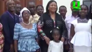 7yearold shows appreciation to First Lady for lifesaving help [upl. by Nellek]