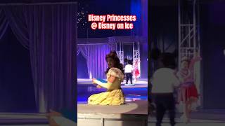 DISNEY PRINCESSES introduced at DISNEY ON ICE [upl. by Lathan165]