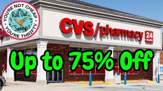 🛍️ INSANE CVS DEALS Up to 75 OFF Clearance Items 🛍️ [upl. by Enylecoj]